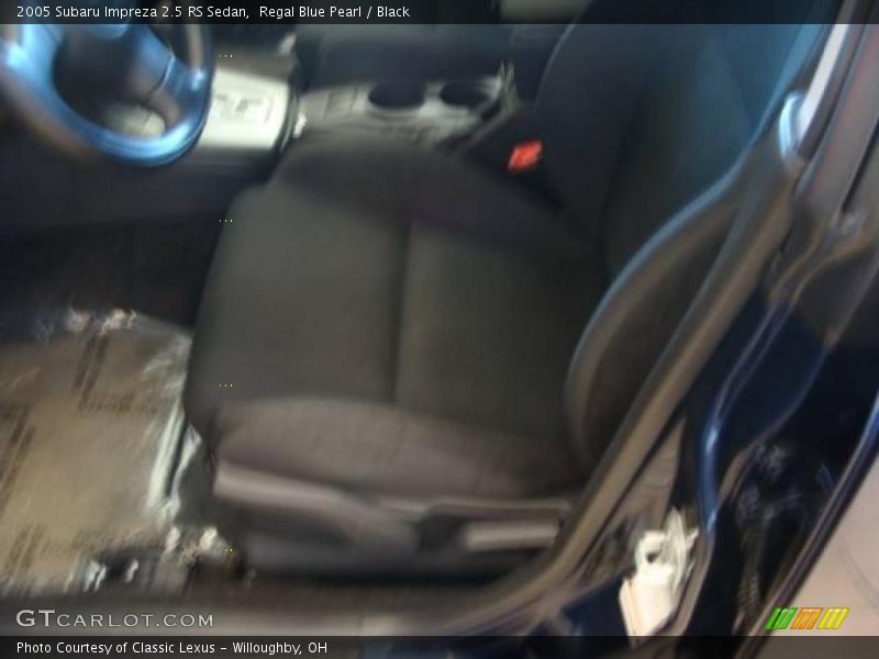 Regal Blue Pearl / Black 2005 Subaru Impreza 2.5 RS Sedan