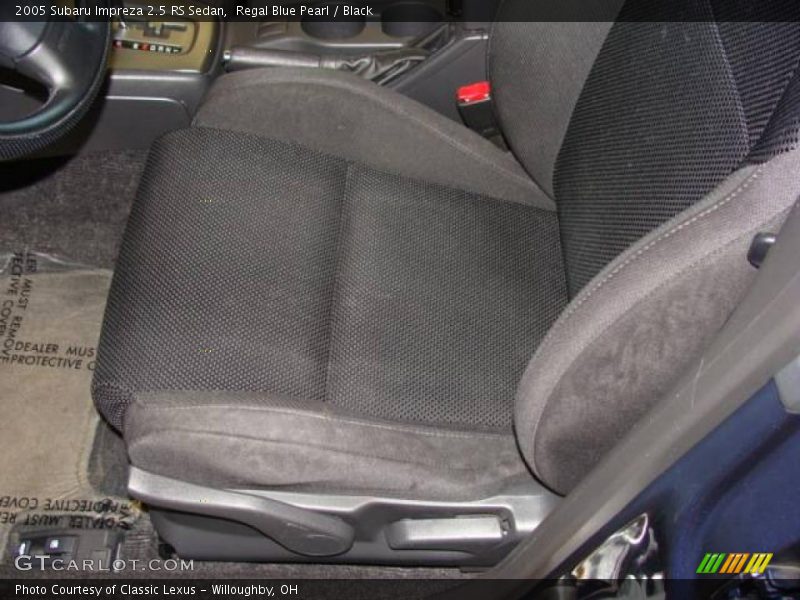Regal Blue Pearl / Black 2005 Subaru Impreza 2.5 RS Sedan