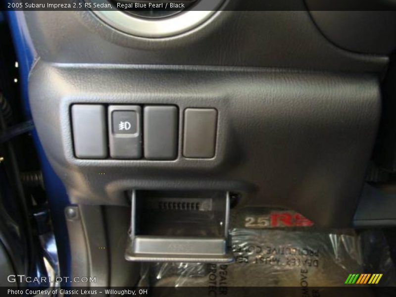 Regal Blue Pearl / Black 2005 Subaru Impreza 2.5 RS Sedan