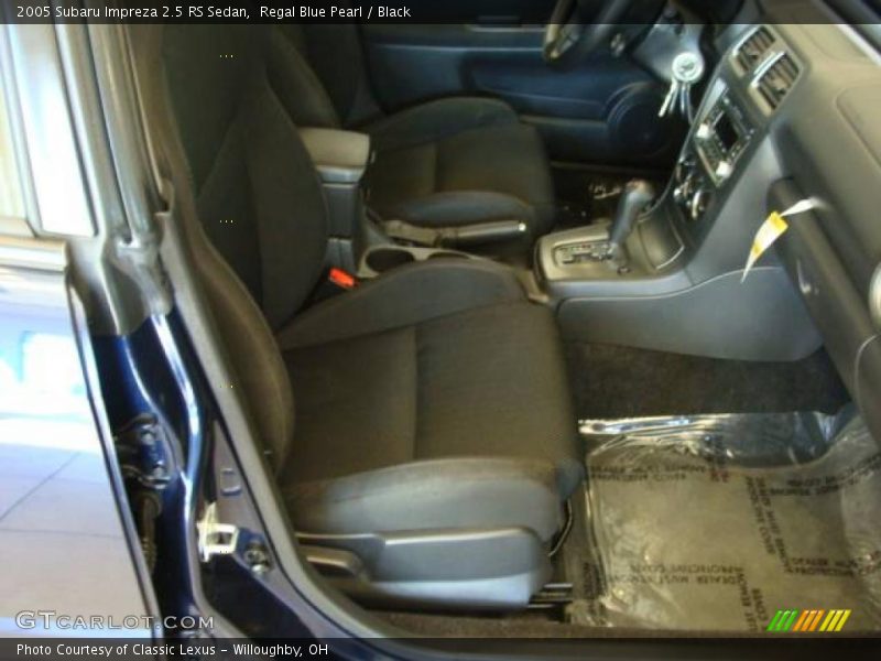 Regal Blue Pearl / Black 2005 Subaru Impreza 2.5 RS Sedan