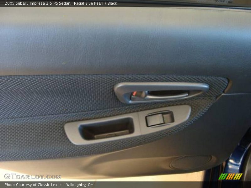 Regal Blue Pearl / Black 2005 Subaru Impreza 2.5 RS Sedan