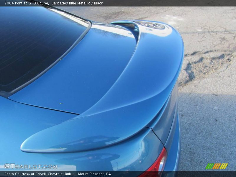 Barbados Blue Metallic / Black 2004 Pontiac GTO Coupe