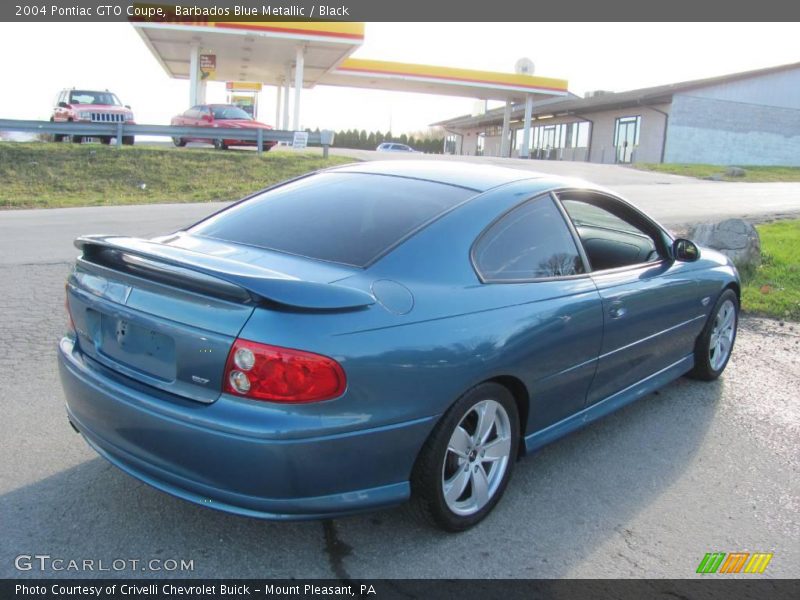 Barbados Blue Metallic / Black 2004 Pontiac GTO Coupe