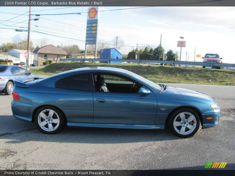 Barbados Blue Metallic / Black 2004 Pontiac GTO Coupe