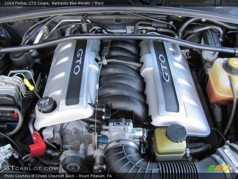 Barbados Blue Metallic / Black 2004 Pontiac GTO Coupe