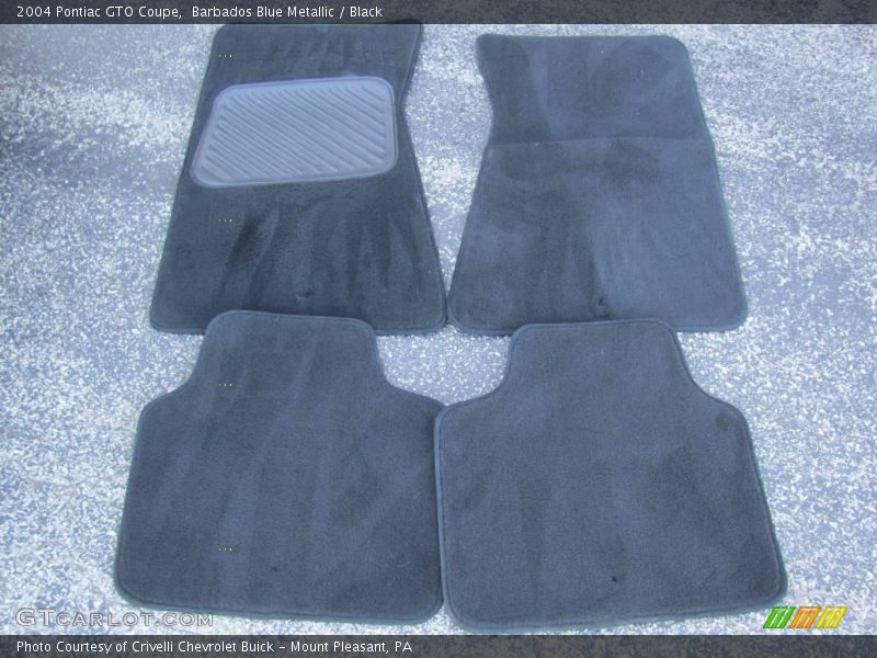 Barbados Blue Metallic / Black 2004 Pontiac GTO Coupe