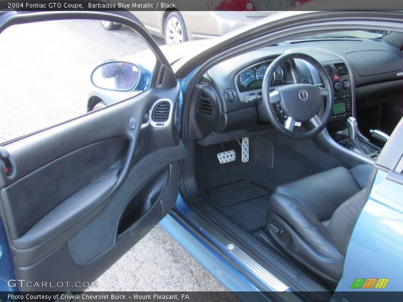 Barbados Blue Metallic / Black 2004 Pontiac GTO Coupe