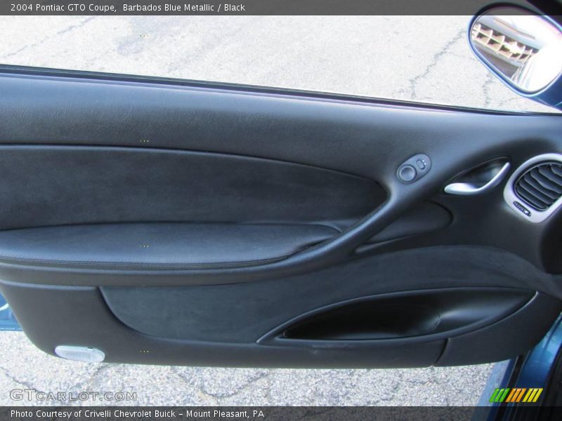 Barbados Blue Metallic / Black 2004 Pontiac GTO Coupe