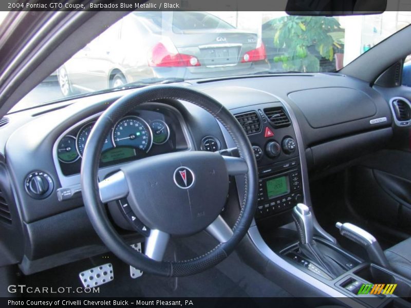 Barbados Blue Metallic / Black 2004 Pontiac GTO Coupe