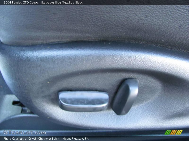 Barbados Blue Metallic / Black 2004 Pontiac GTO Coupe