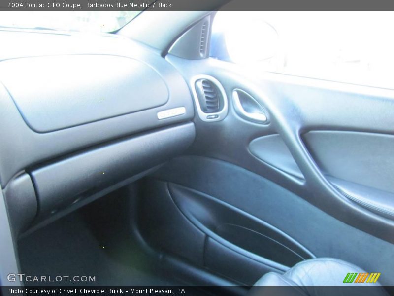 Barbados Blue Metallic / Black 2004 Pontiac GTO Coupe