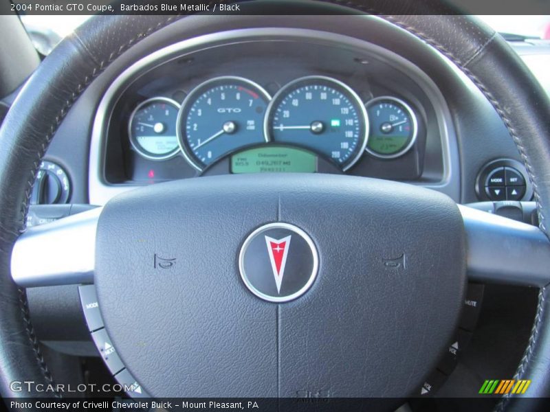 Barbados Blue Metallic / Black 2004 Pontiac GTO Coupe