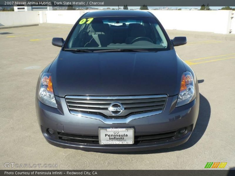 Dark Slate Metallic / Charcoal 2007 Nissan Altima Hybrid