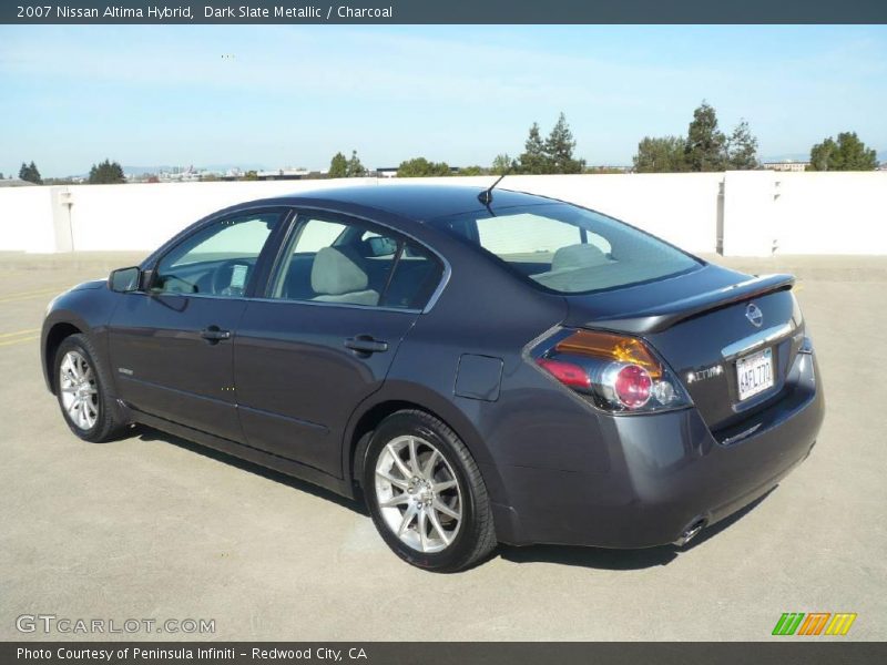 Dark Slate Metallic / Charcoal 2007 Nissan Altima Hybrid