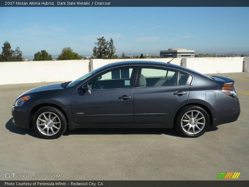 Dark Slate Metallic / Charcoal 2007 Nissan Altima Hybrid