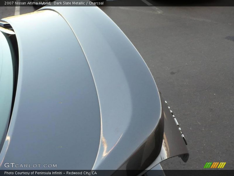Dark Slate Metallic / Charcoal 2007 Nissan Altima Hybrid