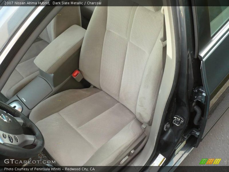 Dark Slate Metallic / Charcoal 2007 Nissan Altima Hybrid