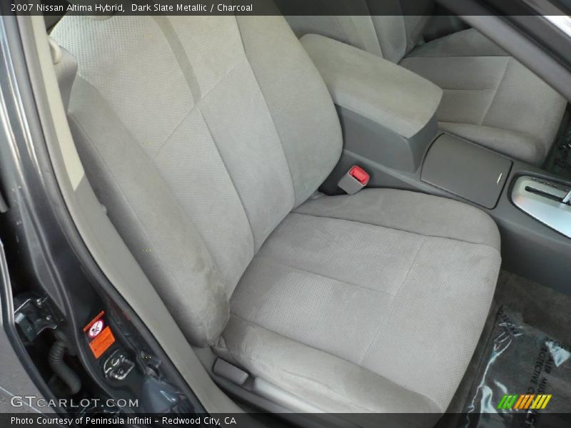 Dark Slate Metallic / Charcoal 2007 Nissan Altima Hybrid