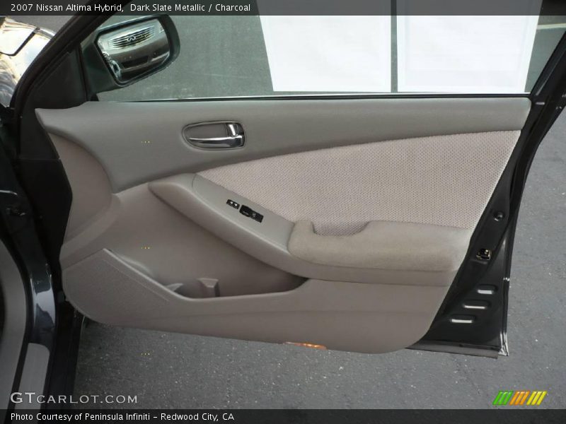 Dark Slate Metallic / Charcoal 2007 Nissan Altima Hybrid