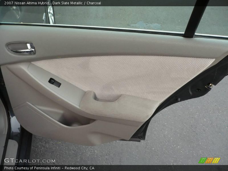 Dark Slate Metallic / Charcoal 2007 Nissan Altima Hybrid