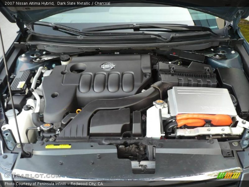 Dark Slate Metallic / Charcoal 2007 Nissan Altima Hybrid