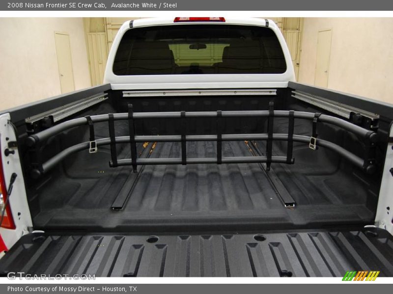 Avalanche White / Steel 2008 Nissan Frontier SE Crew Cab