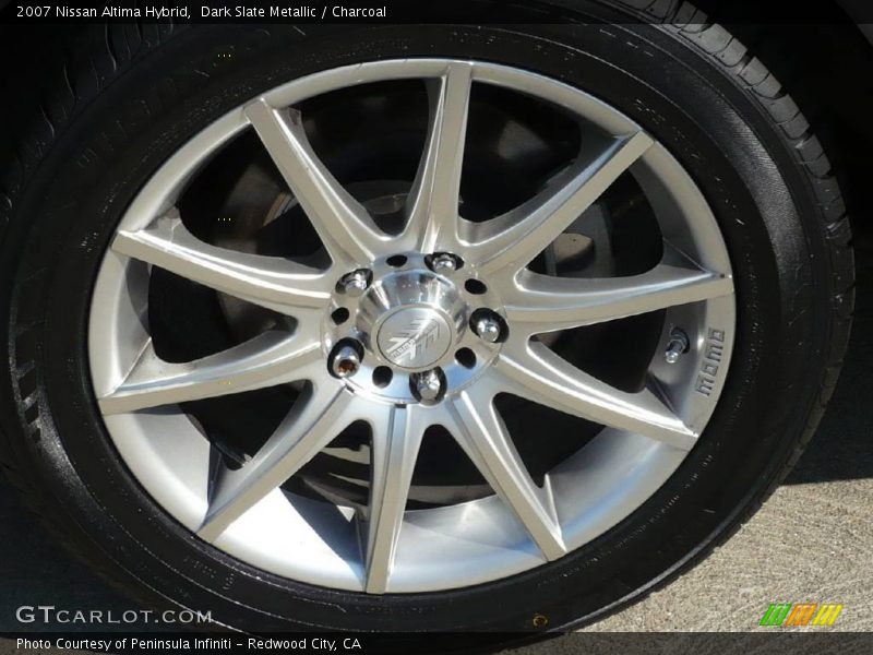 Dark Slate Metallic / Charcoal 2007 Nissan Altima Hybrid