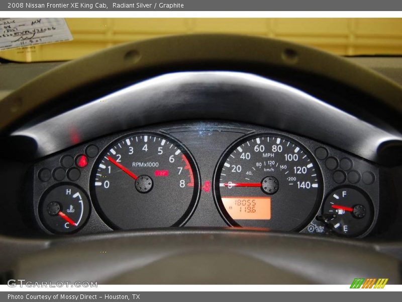 Radiant Silver / Graphite 2008 Nissan Frontier XE King Cab