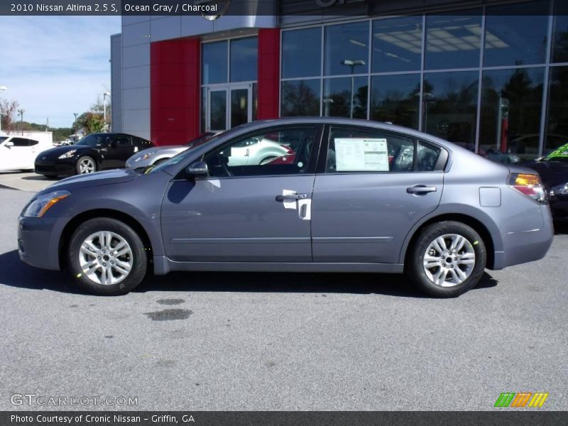 Ocean Gray / Charcoal 2010 Nissan Altima 2.5 S
