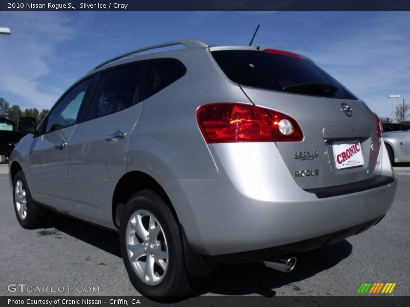 Silver Ice / Gray 2010 Nissan Rogue SL