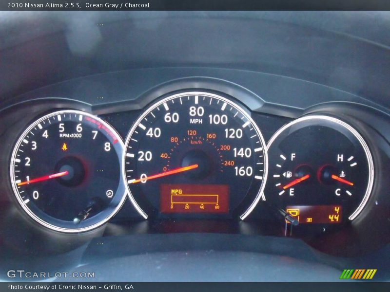 Ocean Gray / Charcoal 2010 Nissan Altima 2.5 S
