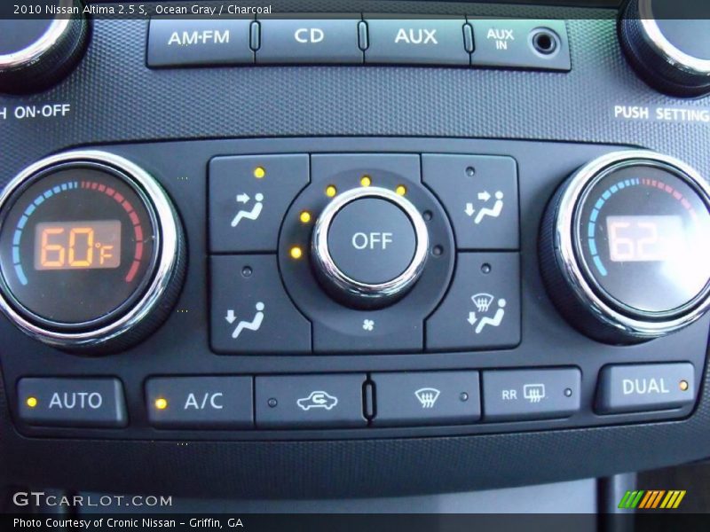 Ocean Gray / Charcoal 2010 Nissan Altima 2.5 S