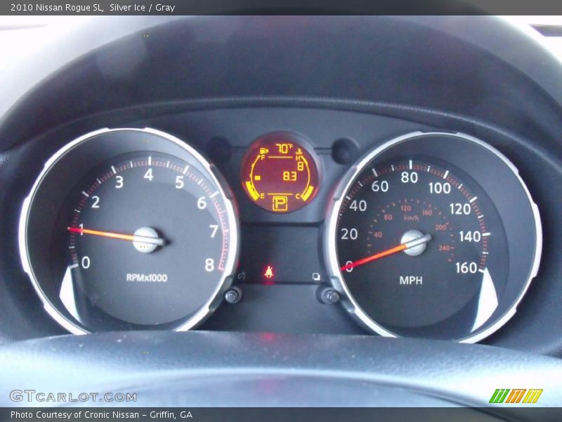 Silver Ice / Gray 2010 Nissan Rogue SL