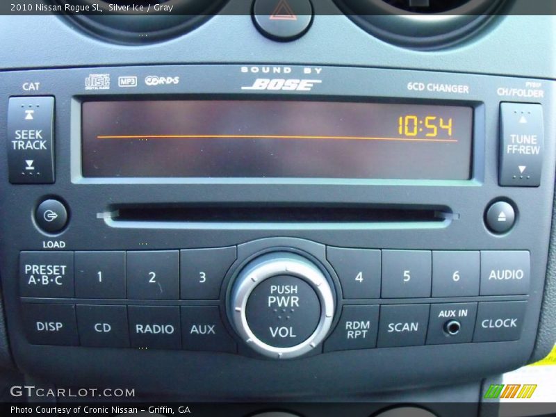 Silver Ice / Gray 2010 Nissan Rogue SL