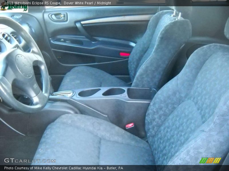 Dover White Pearl / Midnight 2003 Mitsubishi Eclipse RS Coupe