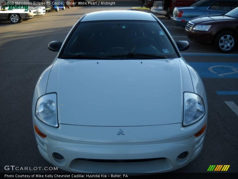 Dover White Pearl / Midnight 2003 Mitsubishi Eclipse RS Coupe