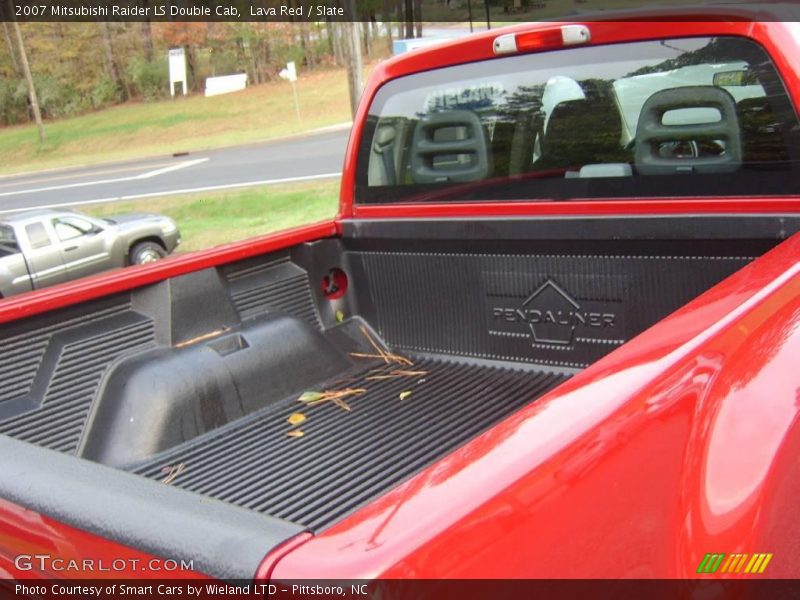 Lava Red / Slate 2007 Mitsubishi Raider LS Double Cab