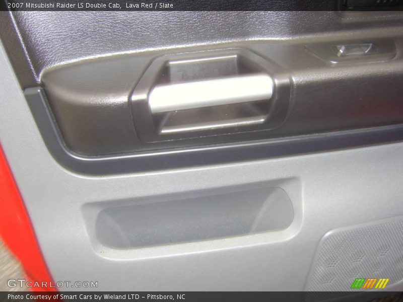 Lava Red / Slate 2007 Mitsubishi Raider LS Double Cab