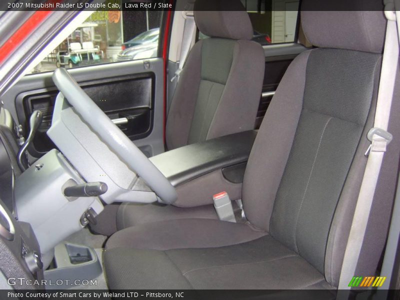 Lava Red / Slate 2007 Mitsubishi Raider LS Double Cab