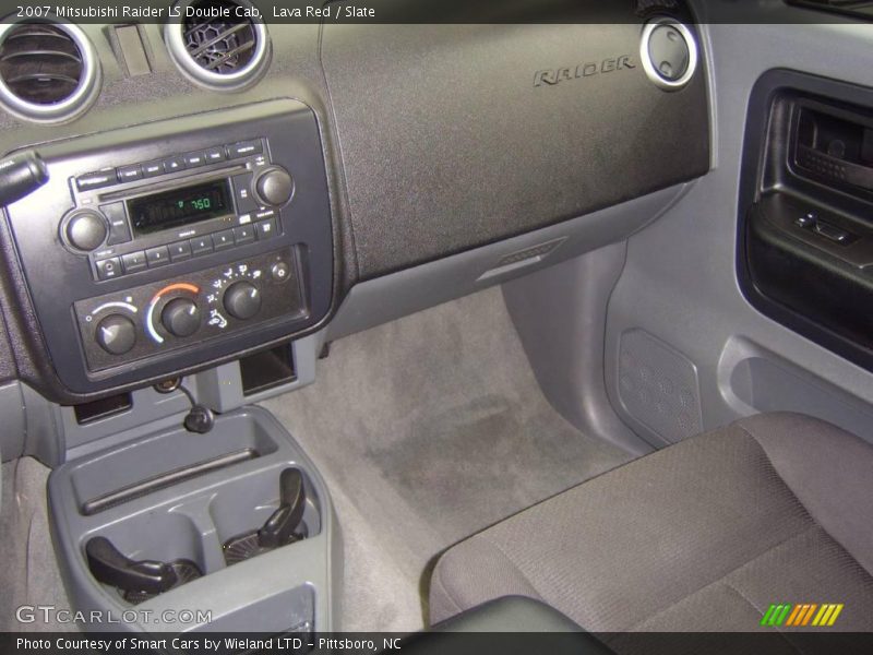 Lava Red / Slate 2007 Mitsubishi Raider LS Double Cab