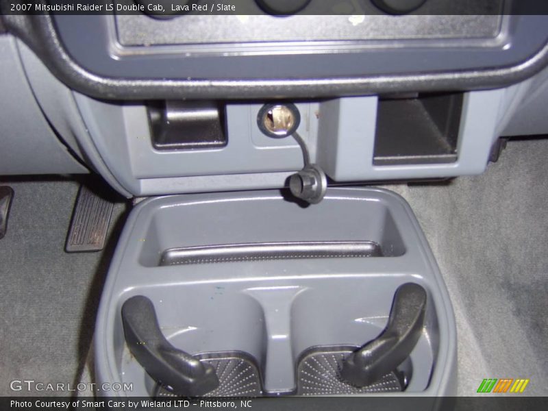 Lava Red / Slate 2007 Mitsubishi Raider LS Double Cab