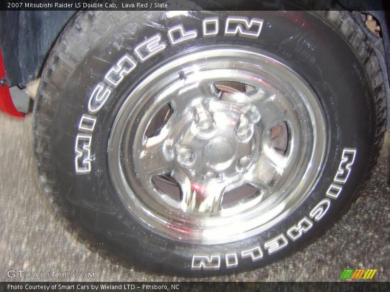 Lava Red / Slate 2007 Mitsubishi Raider LS Double Cab