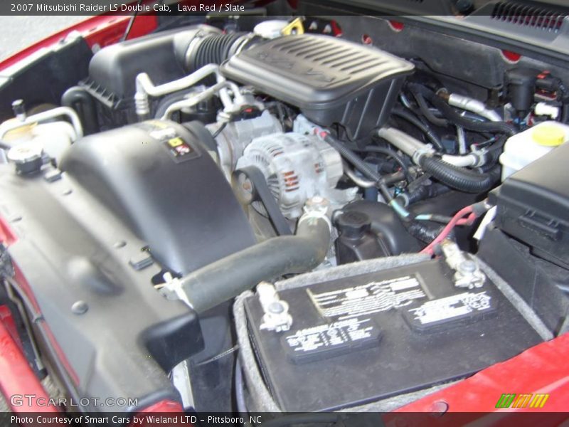 Lava Red / Slate 2007 Mitsubishi Raider LS Double Cab