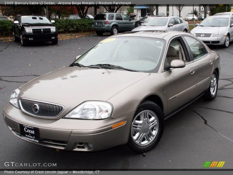 Arizona Beige Metallic / Medium Parchment 2005 Mercury Sable LS Sedan