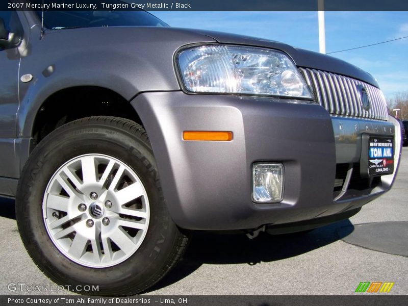 Tungsten Grey Metallic / Black 2007 Mercury Mariner Luxury