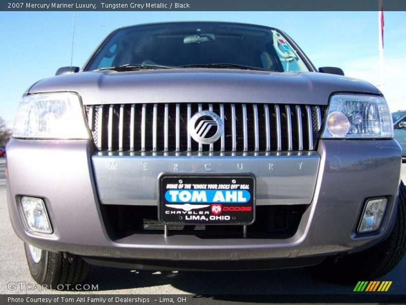 Tungsten Grey Metallic / Black 2007 Mercury Mariner Luxury