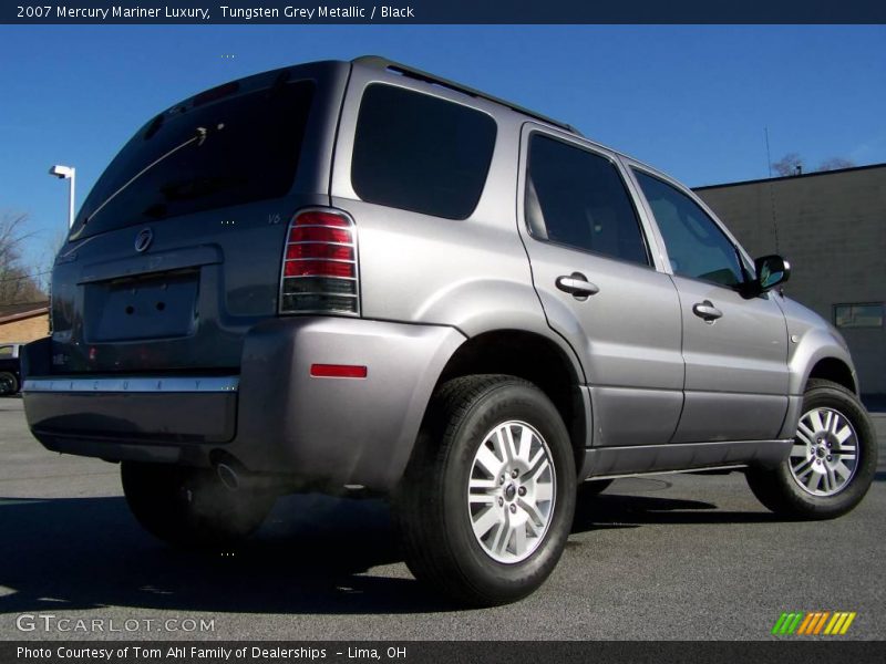 Tungsten Grey Metallic / Black 2007 Mercury Mariner Luxury