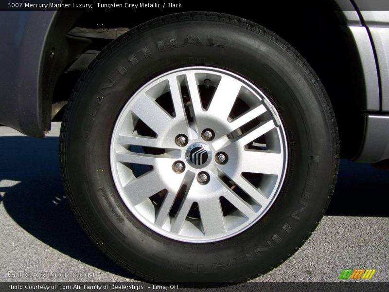Tungsten Grey Metallic / Black 2007 Mercury Mariner Luxury