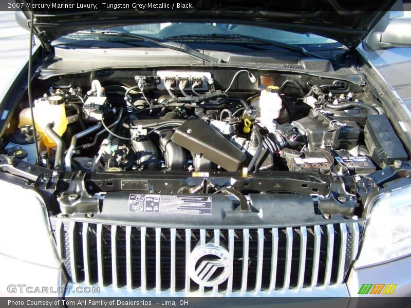 Tungsten Grey Metallic / Black 2007 Mercury Mariner Luxury