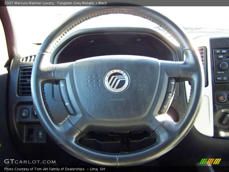 Tungsten Grey Metallic / Black 2007 Mercury Mariner Luxury